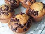 Muffins aux pépites de chocolat