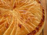 Galette des rois Frangipane, poires et chocolat