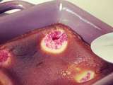 Fondant chocolat blanc framboises sans gluten