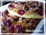 Clafoutis aux cerises et amandes effilées