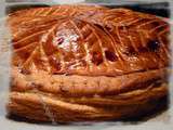 Galette des rois à la creme de clémentines et noisettes