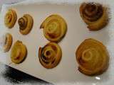 Minis tourbillons au praliné ou au citron