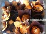 Muffins marbrés chocolat