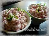 Tartinade de radis