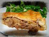 Tourte au confit de canard