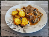 Bœuf bourguignon et ça sauce au vin rosé