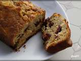 Cake aux Cranberries et pomme