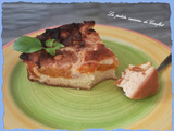 Clafoutis aux abricots du jardin