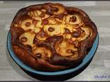 Gâteau aux pommes et fromage blanc