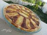 Tarte jambon pomme de terre et maroilles