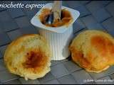 Briochette express, coeur confiture de lait