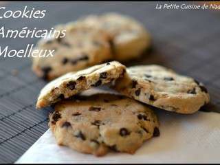 Cookies aux pépites de chocolat...croustillants dessus, moelleux dedans