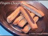 Fingers Choco-Noisette de Cojocano (sans gluten)