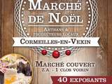 Marché de Noel à cormeilles en vexin (95, val d'oise) 19 novembre 2017 - animations culinaires