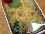 Gratin de feuilles de courgettes