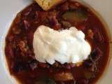 Soupe chili végétarienne