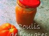 Coulis de tomates maison plein de saveurs