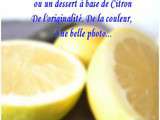 Duchesses au lemon curd