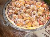 Tarte aux pommes comme un bouquet de roses selon Alain Passard