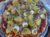 Pizza aux légumes