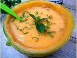 Soupe de melon