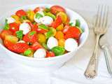 Summer Strawberry Caprese Salad