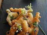 Tempura de cuisses de grenouilles