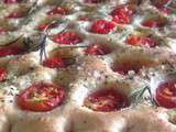 Focaccia aux tomates cerises