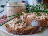 Rillettes de saumon.....aussi faciles que délicieuses