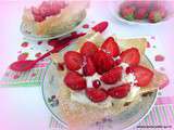 Tartelettes aux fraises, très froufroutantes