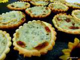 Tartelettes poire-roquefort.....apéro encore