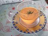 Velouté de carottes au lait de coco