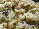 Risotto aux courgettes ww