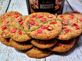 Cookies aux pralins roses