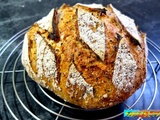 Pain au levain aux graines - la popote et la boulange de Nanard