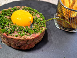 Tartare de bœuf au couteau