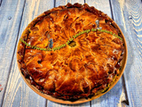 Tourte de l'océan aux petits légumes