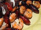 Brochettes de Crevettes au Chorizo