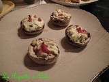 Champignons farcis au boursin cuisine pour le jeu interblog