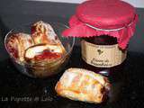 Chaussons Feuilletés à la confiture de framboise