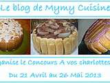 Concours  a vos charlottes  chez Mymy