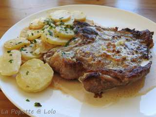 Côte de Veau à la crème (recette de Paul Bocus)