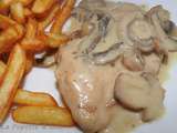 Filet de poulet à la crème et champignons (cookeo ou pas)