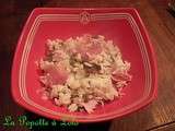 Risotto aux champignons et jambon cru (micro vap tupperware)