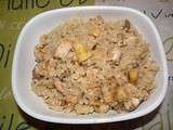 Risotto de poulet à l'ananas