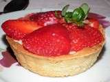 Tartelettes aux fraises pour une Escapade en Cuisine