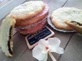 Biscuits sablés fait maison fourrés au coeur nutellaté