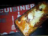 Cake de lasagnes à la bolognaise de chorizo-mozzarella