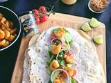 Wrap aux Crevettes « Bombay » – Le Comptoir de Mathilde