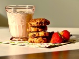 Biscuits au sarrasin, dattes, et chocolat sans sucre ajouté